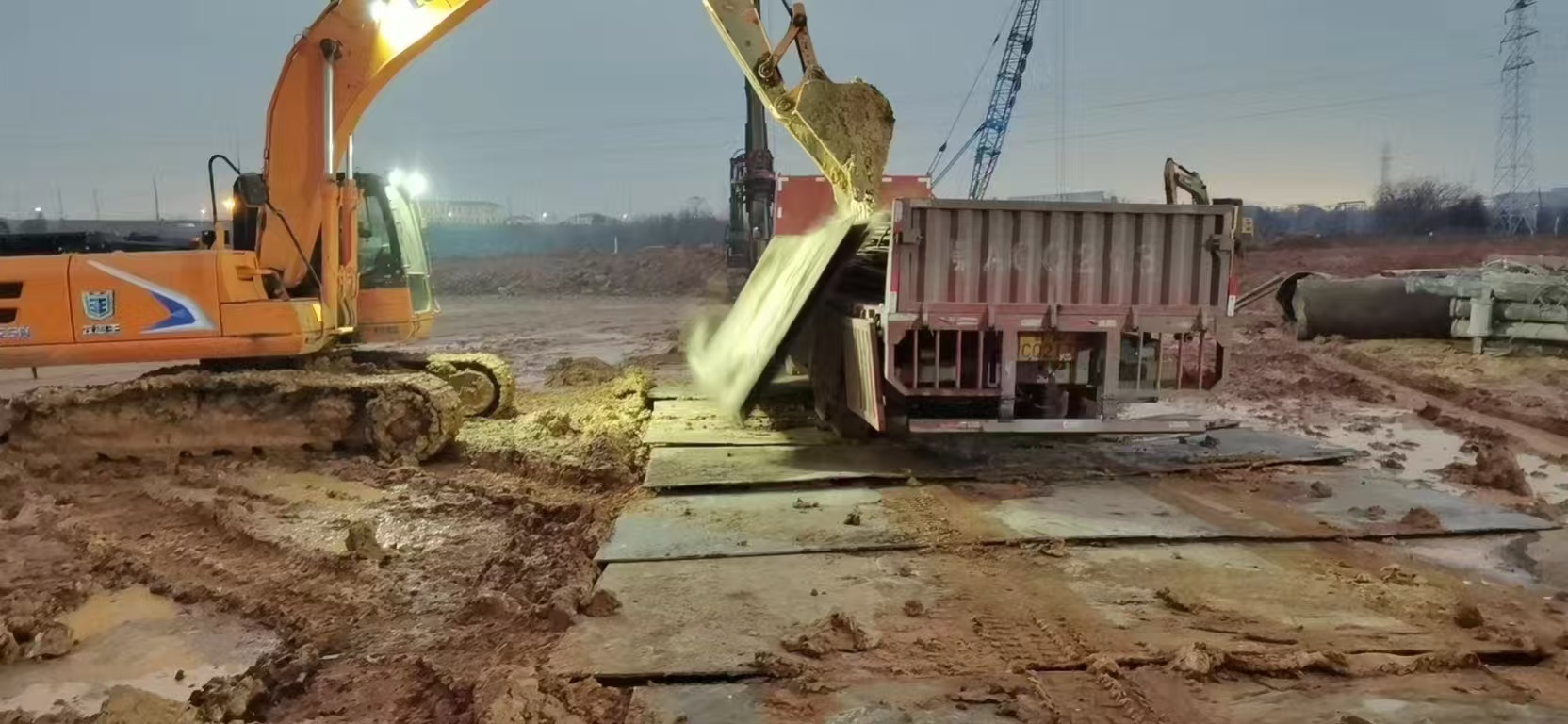 土方工程垫路钢板租赁