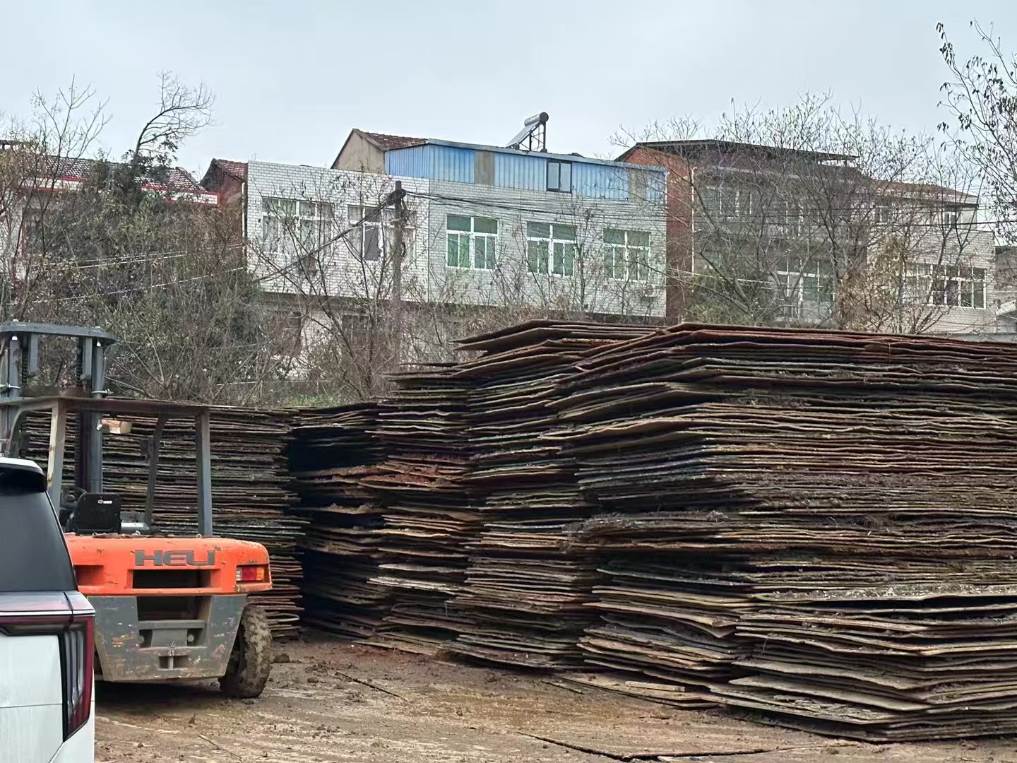 施工场地钢板供应